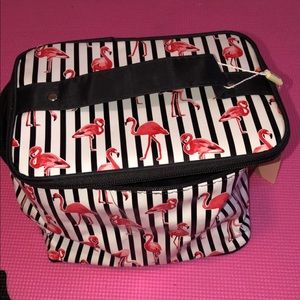 Hoyofo flamingo cosmetic bag